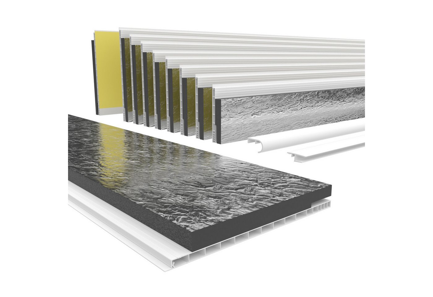 Hexim Rollladenkastendämmung, (Rollladenkastendämmung PVC Revisionsklappe mit Dämmung für Rolladenkasten, Länge: 1000 - 2000mm, Breite: 120 - 320mm, Rolladenkastendeckel zum Renovieren von Altbauten Abrollprofil Deckel Verschluss Traverse) Hexim Rollladenkastendämmung, (Rollladenkastendämmung PVC Revisionsklappe mit Dämmung für Rolladenkasten, Länge: 1000 - 2000mm, Breite: 120 - 320mm, Rolladenkastendeckel zum Renovieren von Altbauten Abrollprofil Deckel Verschluss Traverse) von Hexim