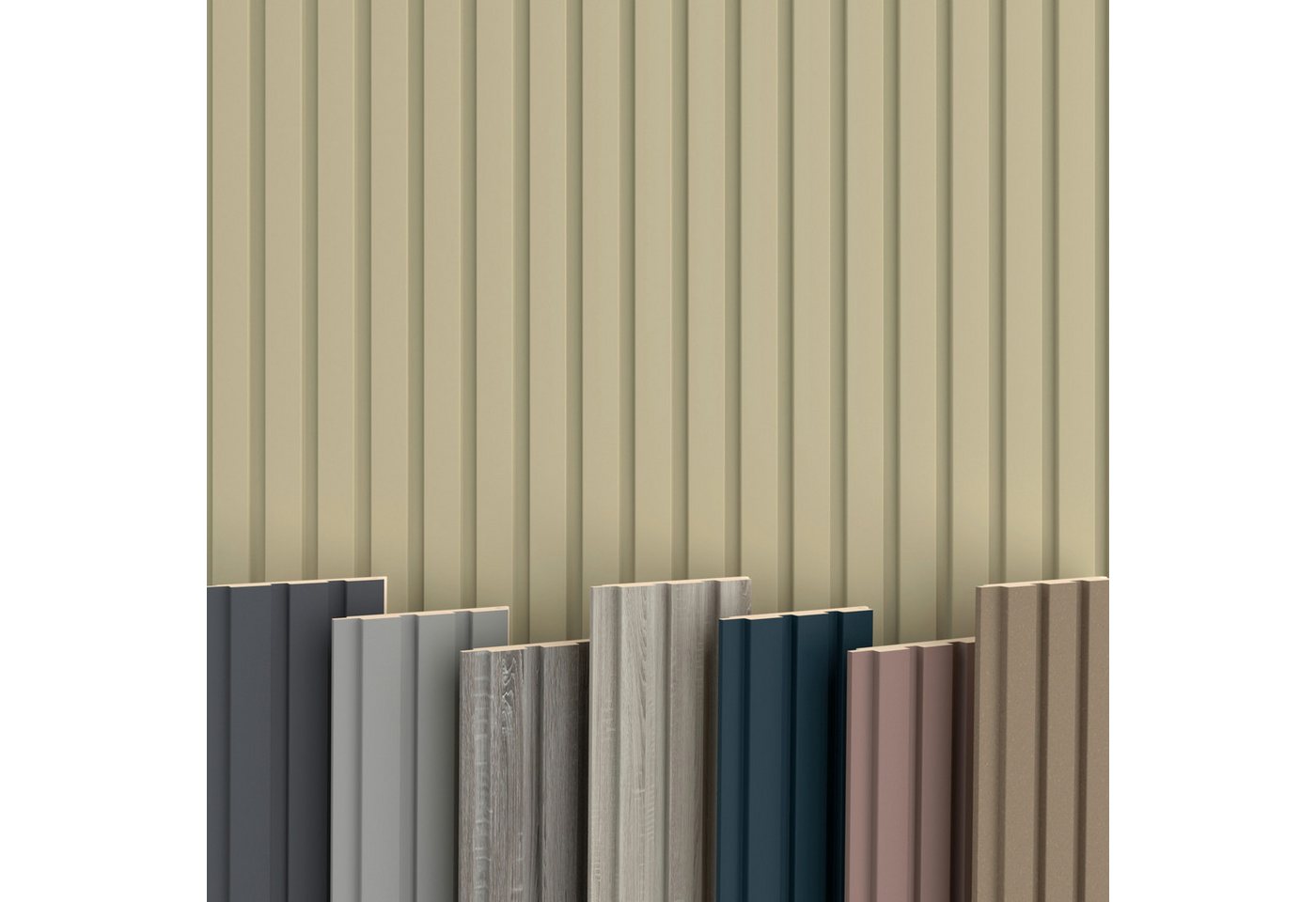 Hexim Wanddekoobjekt Beats De Luxe Palomino (Beats Lamellen 2,75m MDF Lamellenwand Wandpaneele Lamellenverkleidung Wandverkleidung Akusiktpaneele Holzpaneele Natur Holz (12 Paneele & Zubehör, Beats De Luxe Palomino) Hexim Wanddekoobjekt Beats De Luxe Palomino (Beats Lamellen 2,75m MDF Lamellenwand Wandpaneele Lamellenverkleidung Wandverkleidung Akusiktpaneele Holzpaneele Natur Holz (12 Paneele & Zubehör, Beats De Luxe Palomino) von Hexim