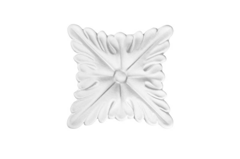 Hexim Wanddekoobjekt FR5335 (1 Ornament Stuck PU stoßfest 100x100mm) Hexim Wanddekoobjekt FR5335 (1 Ornament Stuck PU stoßfest 100x100mm) von Hexim