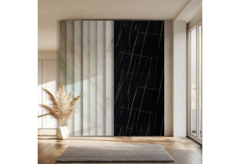 Hexim Wandpaneel, (Wandverkleidung XXL Granit-/Marmoroptik Musterstück - Alternative zu Wandfliesen aus SPC Bad, Küche & mehr - Gewerbe Wandverkleidung Praxis Büro Kundenbereich (8271) von Hexim