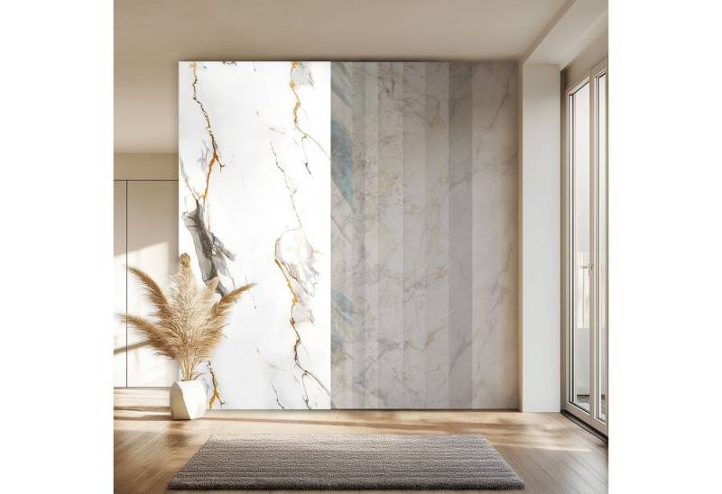 Hexim Wandpaneel, (Wandverkleidung XXL Granit-/Marmoroptik Musterstück - Alternative zu Wandfliesen aus SPC Bad, Küche & mehr - Küchenwand Dekor Fliesenoptik ohne Bohren Alternative (8077) von Hexim
