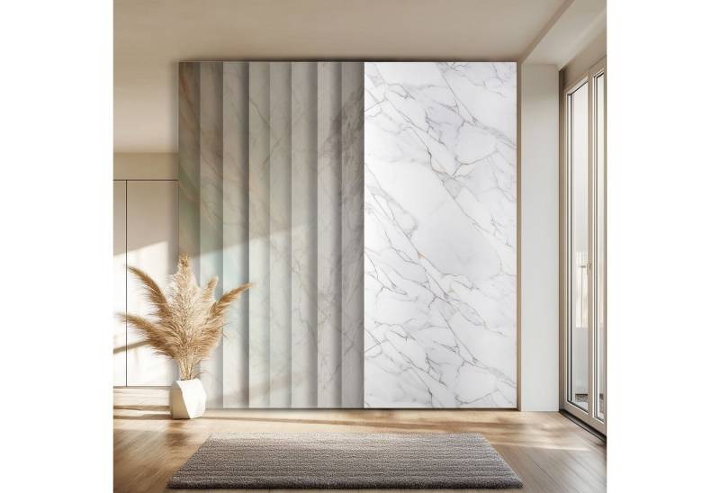 Hexim Wandpaneel, (Wandverkleidung XXL Granit-/Marmoroptik Musterstück - Alternative zu Wandfliesen aus SPC Bad, Küche & mehr - TV Wandverkleidung modern Wohnzimmer (80116) von Hexim