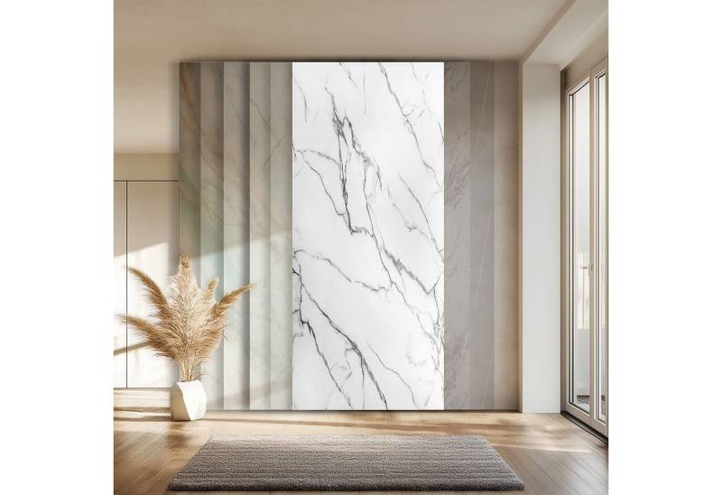 Hexim Wandpaneel, (Wandverkleidung XXL Granit-/Marmoroptik Musterstück - Alternative zu Wandfliesen aus SPC Bad, Küche & mehr - Wandpaneel Wohnzimmer Akzentwand TV (2001) von Hexim