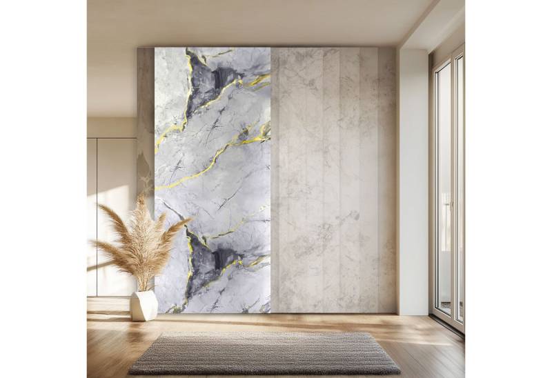 Hexim Wandpaneel, (Wandverkleidung XXL Granit-/Marmoroptik Musterstück - Alternative zu Wandfliesen aus SPC Bad, Küche & mehr - Wartezimmer Empfangsbereich Besprechungsraum Foyer (8056B) von Hexim