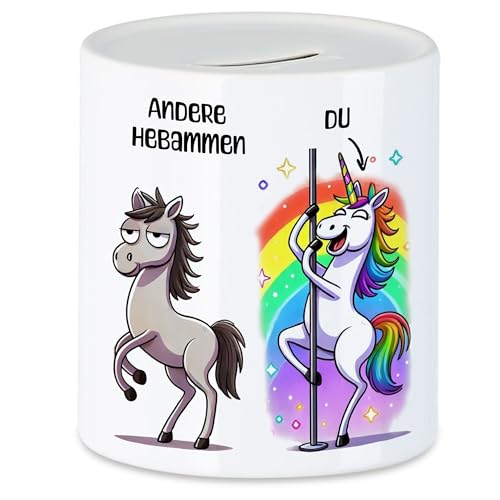 Hey!Print Andere Hebammen Du Spardose Geschenk Hebamme Einhorn Regenbogen Geburt lustig witzig Humor Baby Team Kollegin Arbeit Hey!Print Andere Hebammen Du Spardose Geschenk Hebamme Einhorn Regenbogen Geburt lustig witzig Humor Baby Team Kollegin Arbeit von Hey!Print