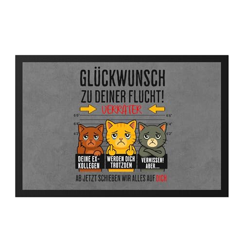 Hey!Print Glückwunsch zu deiner Flucht Verräter Abschied Kollegin Kollege Geschenk Büro lustig Fußmatte Ruhestand Abschied Hey!Print Glückwunsch zu deiner Flucht Verräter Abschied Kollegin Kollege Geschenk Büro lustig Fußmatte Ruhestand Abschied von Hey!Print