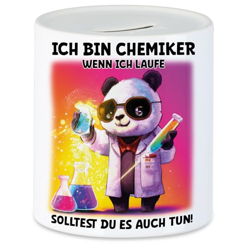 Hey!Print Ich Bin Chemiker Wenn Ich Laufe Solltest Du Es Auch Tun Spardose Experiment Chemische Bindungen Periodensystem von Hey!Print