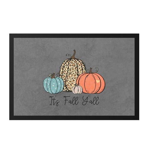 Hey!Print It's Fall Y'all Fußmatte Herbstzeit Herbst Vibrations Blätter Laub Laubblätter Jahreszeit Erntezeit Hey!Print It's Fall Y'all Fußmatte Herbstzeit Herbst Vibrations Blätter Laub Laubblätter Jahreszeit Erntezeit von Hey!Print