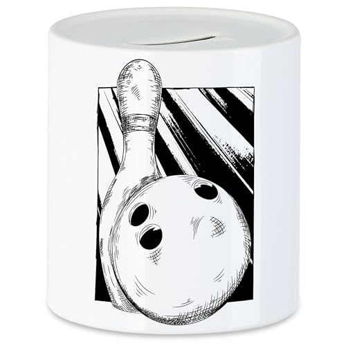 Hey!Print Kegeln Spardose Bowling Kegeln Kegel Kegelball Bowlingball Bowlingbahn Kegelbahn Spiel Pins Freizeit Hobbie Hey!Print Kegeln Spardose Bowling Kegeln Kegel Kegelball Bowlingball Bowlingbahn Kegelbahn Spiel Pins Freizeit Hobbie von Hey!Print