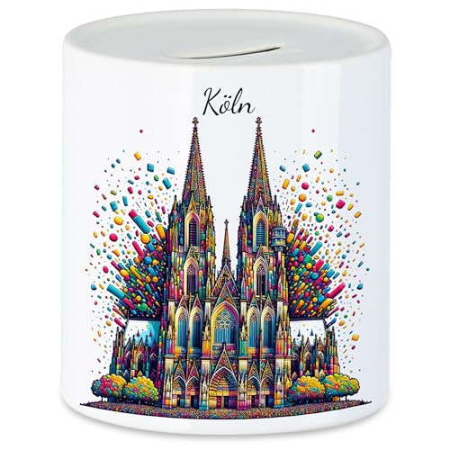 Hey!Print Köln Faschingsfreude Kölner Dom Spardose Konfetti Jeck Karneval Fastnacht Kulturelle Liebe Hey!Print Köln Faschingsfreude Kölner Dom Spardose Konfetti Jeck Karneval Fastnacht Kulturelle Liebe von Hey!Print