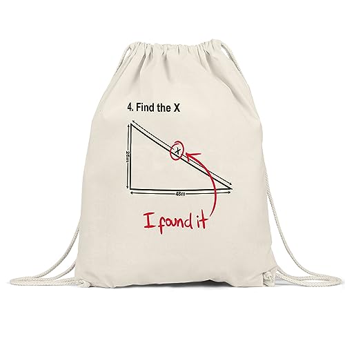 Hey!Print Mathe-Aufgabe Turnbeutel Gymsack Lustige Klausur Aufgabe Finde Das X Dreieck Klassenarbeit Hey!Print Mathe-Aufgabe Turnbeutel Gymsack Lustige Klausur Aufgabe Finde Das X Dreieck Klassenarbeit von Hey!Print