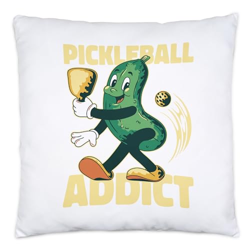 Hey!Print Pickleball Addict Kissen Inkl. Füllung Pickle Tennis Freund von Hey!Print