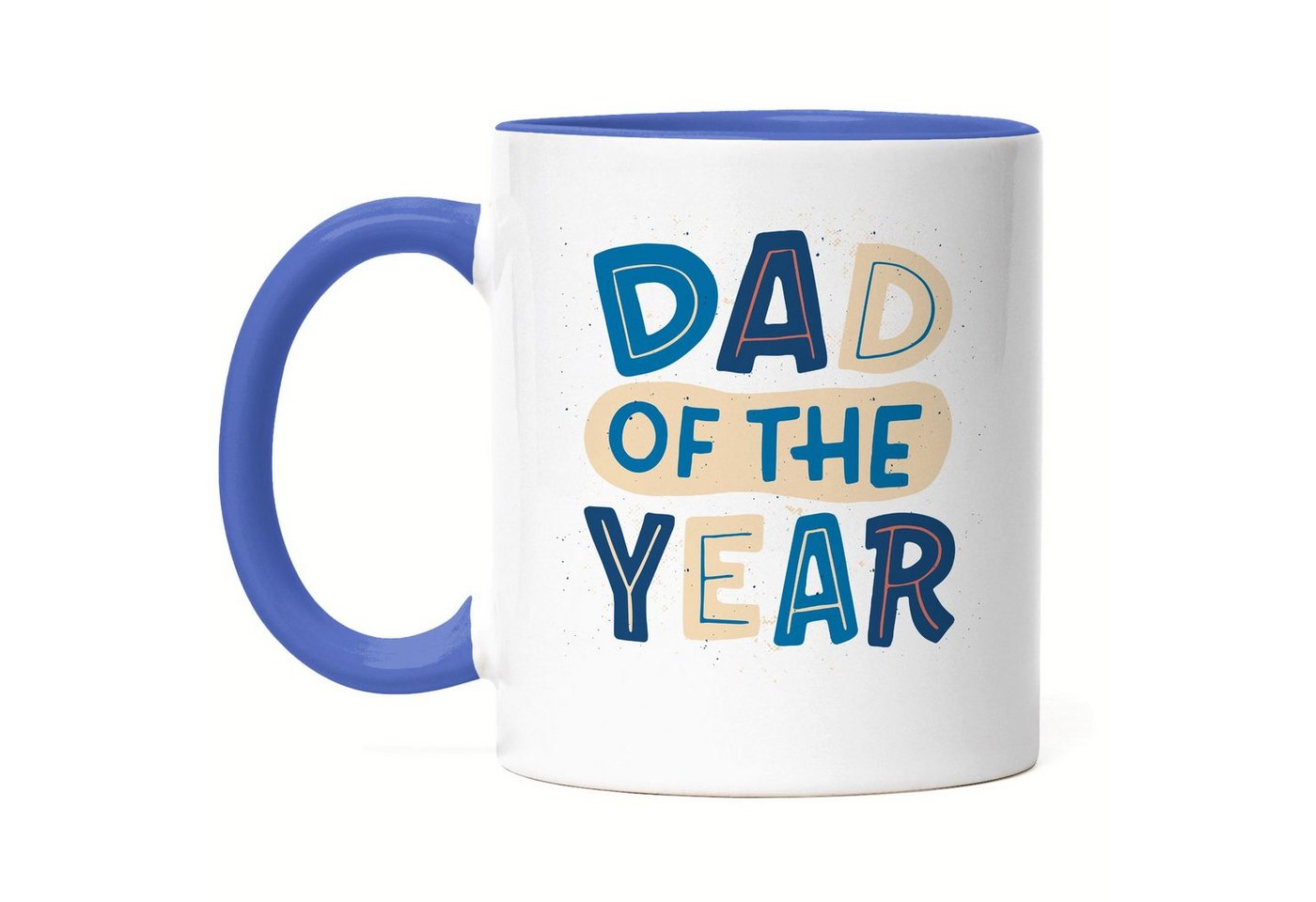 Hey!Print Tasse Dad Of The Year Tasse Bester Papa Vatertag Geschenkidee Weltbester Dad von Hey!Print