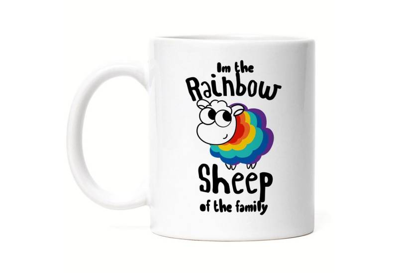 Hey!Print Tasse I'm the Rainbow Sheep Tasse LGBT Gay Regenbogen LGBTQ Pride von Hey!Print