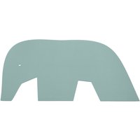Hey Sign - Kinder Teppich Elefant, 92 x 120 cm, 5mm, Aqua 50 von Hey-Sign