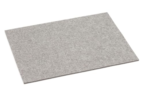 Hey Sign Tischset Filz 4-teilig rechteckig 5mm in vielen Farben Farbe:07 - Hellmeliert von Hey Sign