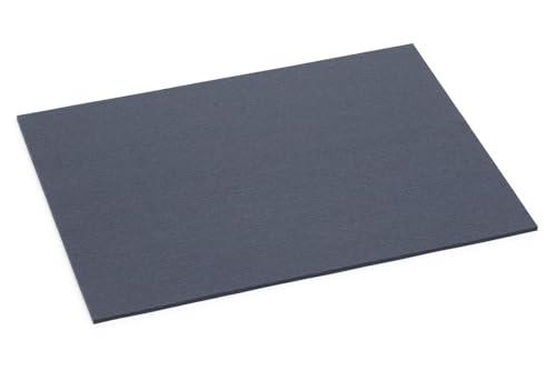 Hey Sign Tischset Filz 4-teilig rechteckig 5mm in vielen Farben Farbe:17 - Taubengrau von Hey Sign