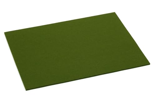 Hey Sign Tischset Filz 4-teilig rechteckig 5mm in vielen Farben Farbe:24 - Oliv von Hey Sign