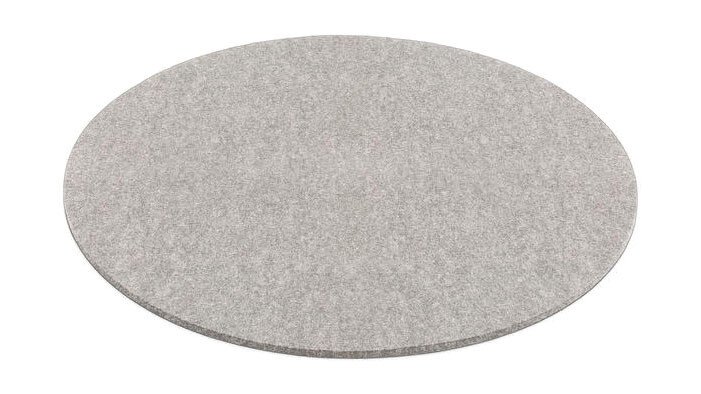 Untersetzer 20 cm Hellmeliert von Hey-Sign