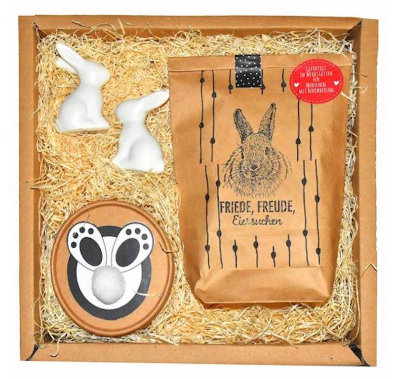 Hey WOW Go Green Geschenkbox Geschenkbox Osterzeit - WOW Box mit Hasen von Hey WOW Go Green