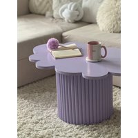 Couchtisch | Funky Tisch Geriffelte Beine Wolkenförmiger Bunte Tafel Hübscher Handgemachter von HeyAdiDesign