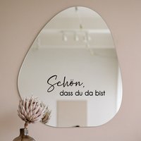Aufkleber "Schön, Dass Du Da Bist"/Eingangsbereich Fensterbild Sticker Deko Aufkleber "Schön, Dass Du Da Bist"/Eingangsbereich Fensterbild Sticker Deko von HeyMyDeer