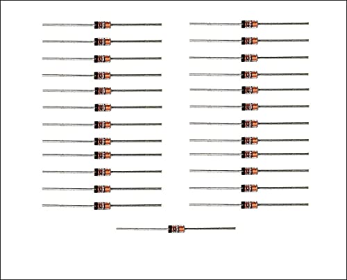 HeyNana - 25 Stück Gleichrichterdiode 1N4148 Diode DO-35 HeyNana - 25 Stück Gleichrichterdiode 1N4148 Diode DO-35 von HeyNana