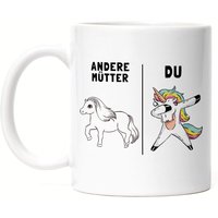 Andere Mütter Du Tasse Beste Mutter Mama Der Welt Geschenk Einhorn Lustig Geburtstag Muttertag Sohn Tochter von HeyPrintDesigns