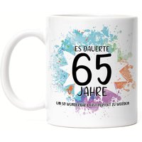 Es Dauerte 65 Jahre Um So Wunderbar Zu Werden Tasse Geburtstagsgeschenk Alt Humor von HeyPrintDesigns