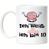 Ich Weiß Alles Bin 10 Tasse Geschenkidee 10. Geburtstag Humorvoll Sarkastisch Ich Weiß Alles Bin 10 Tasse Geschenkidee 10. Geburtstag Humorvoll Sarkastisch von HeyPrintDesigns