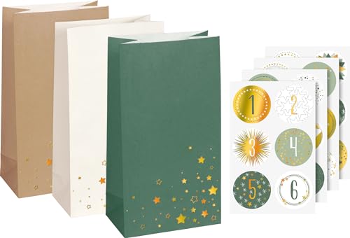 Heyda Adventskalender Set Sterne 28 Teile beidseitig bedruckt Advent Adventskalender Weihnachten Basteln Groß Heyda Adventskalender Set Sterne 28 Teile beidseitig bedruckt Advent Adventskalender Weihnachten Basteln Groß von Heyda
