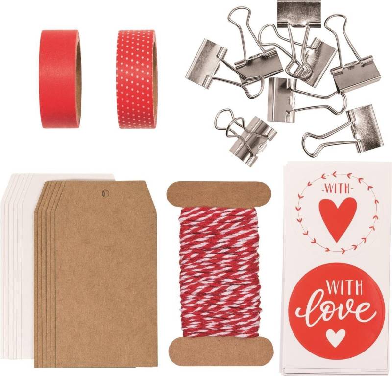 Heyda Bastelnaturmaterial Heyda 204870742 Schöner Schenken Set 15 x 15 x 2 cm rot Heyda Bastelnaturmaterial Heyda 204870742 Schöner Schenken Set 15 x 15 x 2 cm rot von Heyda