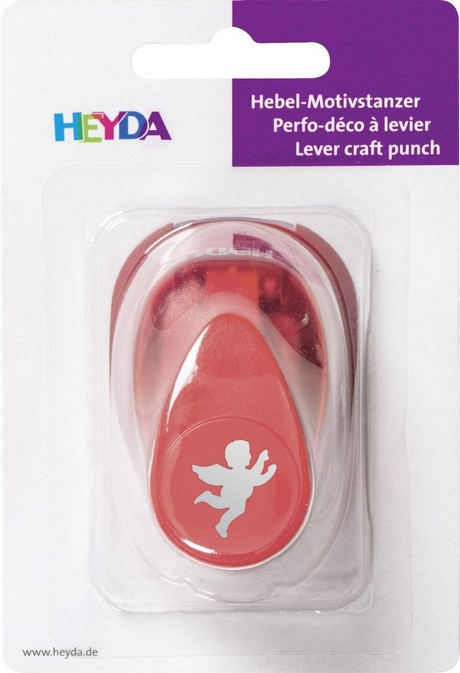 Heyda Motivstanzer Motivstanzer für Karton bis 220g/qm Putto klein 15x15mm. von Heyda