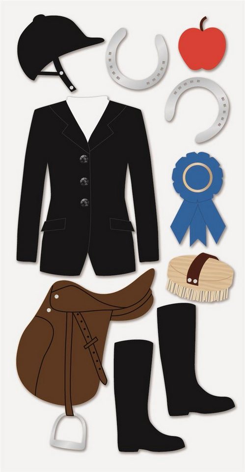 Heyda Sticker 6XHeyda 203780601 StickerMix Reiten Heyda Sticker 6XHeyda 203780601 StickerMix Reiten von Heyda