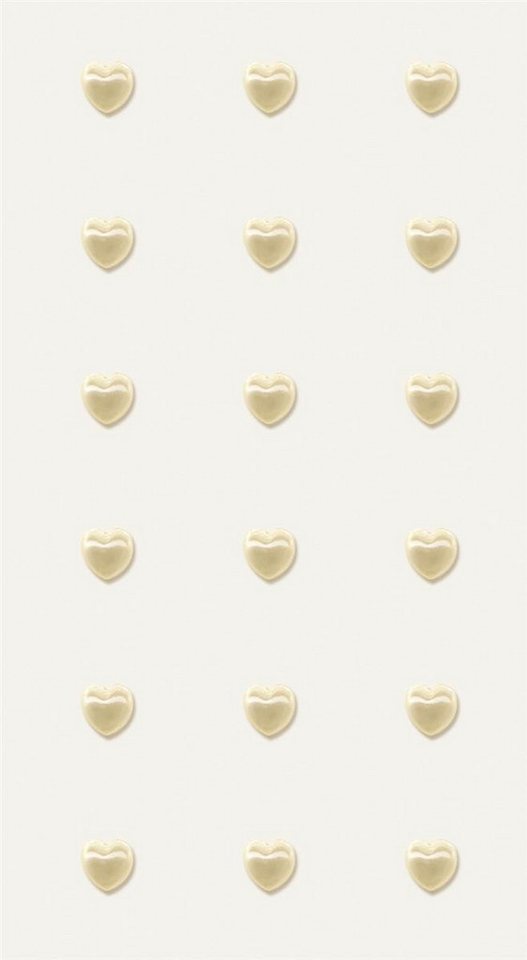 Heyda Sticker Perlen-Sticker "Herz groß" 7,5 x 16,5 cm Ø ca. 6 mm weiß Heyda Sticker Perlen-Sticker "Herz groß" 7,5 x 16,5 cm Ø ca. 6 mm weiß von Heyda