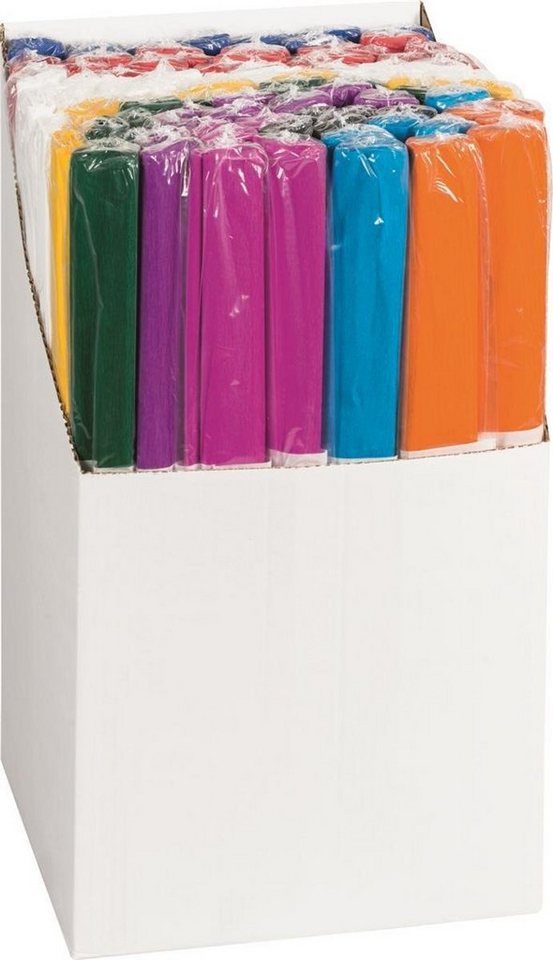 Heyda Toilettenpapier Krepp-Papier-Rollen Rollen 50 x 250 cm Display ca. 21 x 21 x 36/515 cm Heyda Toilettenpapier Krepp-Papier-Rollen Rollen 50 x 250 cm Display ca. 21 x 21 x 36/515 cm von Heyda