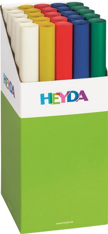 Heyda Toilettenpapier Transparentpapier-Rollen Rollen 50 x 70 cm Display ca. 21 x 21 x 36/51 Heyda Toilettenpapier Transparentpapier-Rollen Rollen 50 x 70 cm Display ca. 21 x 21 x 36/51 von Heyda