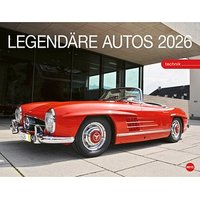 Heye Monats-Wandkalender Lägendäre Autos 2026 Heye Monats-Wandkalender Lägendäre Autos 2026 von Heye