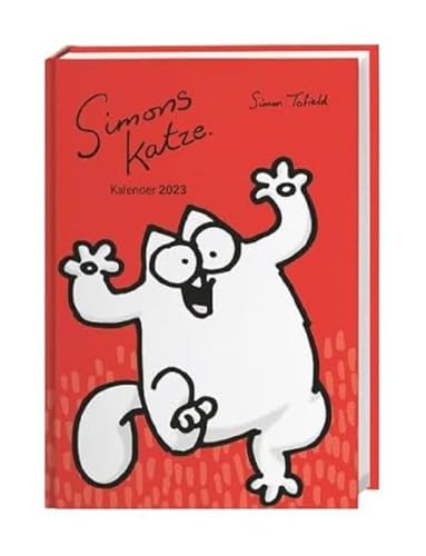 Simons Katze Agenda 2023. Praktischer Buchkalender für alle Simons Cat-Fans. Terminkalender mit lustigen Episoden aus dem typischen Alltag von Simons Katze. von Heye