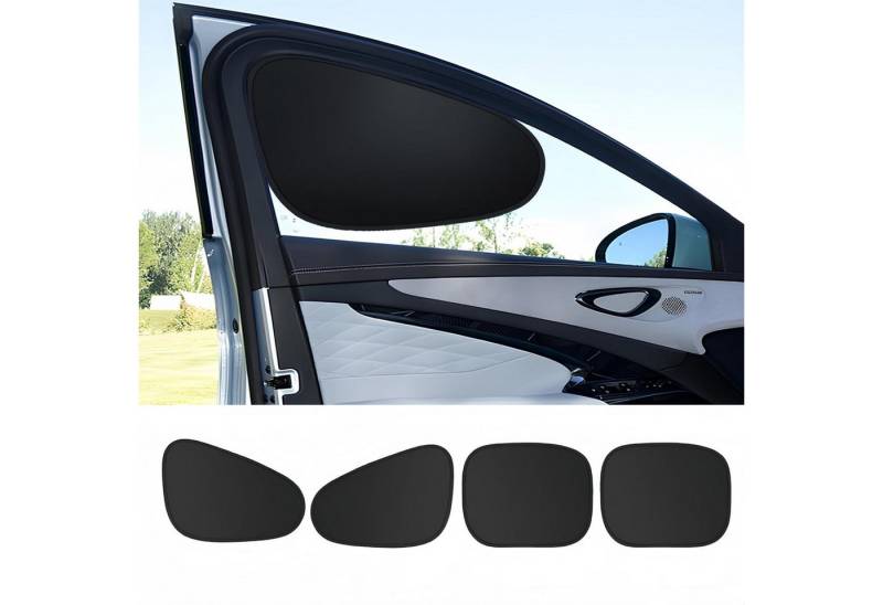 Heyork Autosonnenschutz 4 Stück Sonnenschutz Auto Seitenscheibe mit UV Schutz Sichtschutz Auto, (4-St) von Heyork