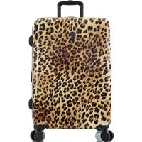 Heys Hartschalen-Trolley "Leopard, 66 cm", 4 Rollen, Hartschalen-Koffer Koffer mittel groß TSA Schloss Volumenerweiterung von Heys