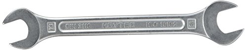 Heytec 50800161880 Doppelmaulschlüssel 16 x 18 mm aus Chrom-Vanadium Stahl von Heytec