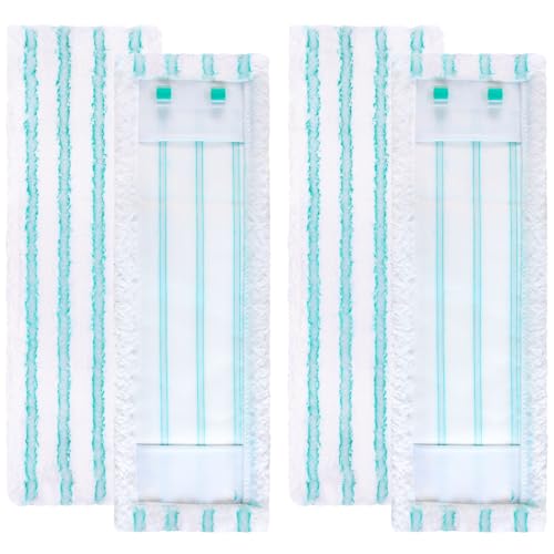 Hezane 4 Stück Ersatz-Wischbezüge für Leifheit Profi XL Micro Duo/Profi XL Cotton Plus,Verdickete Mikrofaser Fasern können Verschiedene Bodenflecke schnell reinigen Hezane 4 Stück Ersatz-Wischbezüge für Leifheit Profi XL Micro Duo/Profi XL Cotton Plus,Verdickete Mikrofaser Fasern können Verschiedene Bodenflecke schnell reinigen von Hezane