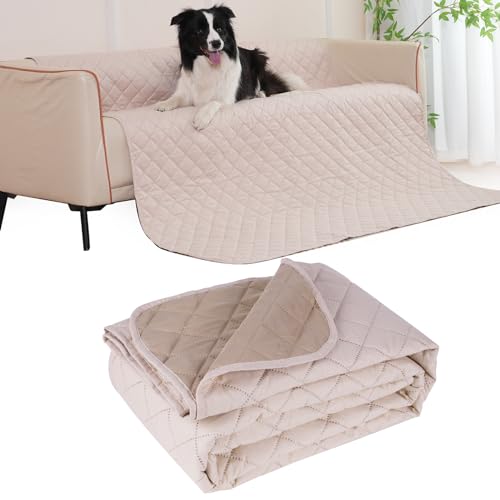 HezzLuv Hundedecke für Bettüberzug 203x152cm Haustierdecke Matratzen Möbelschutz, Waschbar, Wendbar, Kratzfest, Tierfellresistent für mittel große Hunde und Katzen HezzLuv Hundedecke für Bettüberzug 203x152cm Haustierdecke Matratzen Möbelschutz, Waschbar, Wendbar, Kratzfest, Tierfellresistent für mittel große Hunde und Katzen von HezzLuv