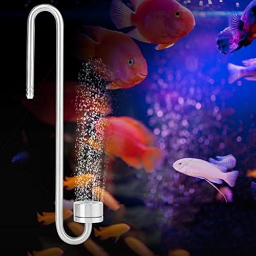 CO2 Diffusor Aquarium CO2 Regler Pflanzen Magnetregler Mooszerstäuber Edelstahl CO2 Zerstäuber Blasenzähler(35cm) von Pssopp