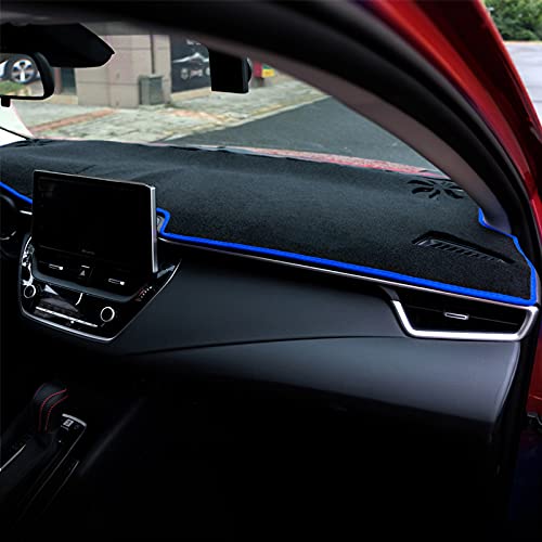Auto Armaturenbrett Abdeckung FüR Toyota Corolla E210 2019 2020 Sonnenschutz Pad Rutschfester Teppich Dash Mat Dashboard Cover Schutzschild Interior Car Styling ZubehöR von Hgeds