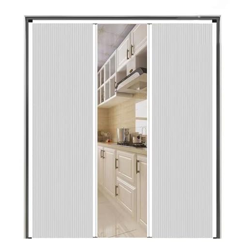 Hggdsac Falttür Innentüren, Ohne Bohren, Falttüren Mit Push-Pull-Funktion, Wabendesign, für Schränke, Kleiderschränke und Speisekammern, Sondergröße, Weiß W×H:195×190cm Hggdsac Falttür Innentüren, Ohne Bohren, Falttüren Mit Push-Pull-Funktion, Wabendesign, für Schränke, Kleiderschränke und Speisekammern, Sondergröße, Weiß W×H:195×190cm von Hggdsac