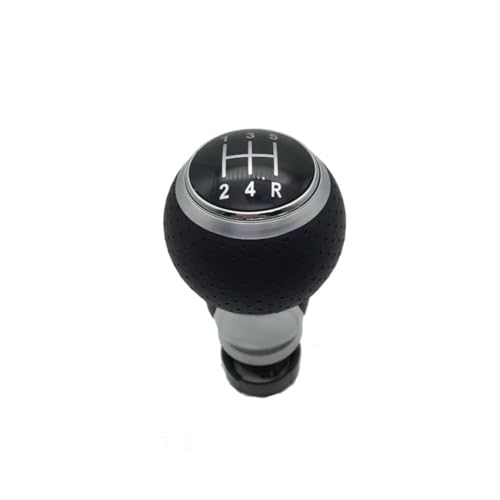 Hguvsjd Schaltknäufe Für A4 S4 B8 8K A5 8T 8F Q5 8R Für S Linie 2007 2008 2009 2010-2015 5 Getriebe 6 Geschwindigkeit Auto Schaltknauf Mit Rot Ring Auto Schaltknauf(12345R silver) von Hguvsjd