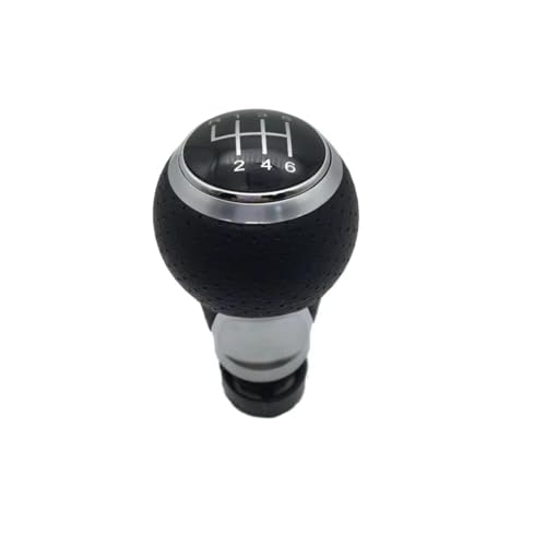 Hguvsjd Schaltknäufe Für A4 S4 B8 8K A5 8T 8F Q5 8R Für S Linie 2007 2008 2009 2010-2015 5 Getriebe 6 Geschwindigkeit Auto Schaltknauf Mit Rot Ring Auto Schaltknauf(6 Speed silver) von Hguvsjd