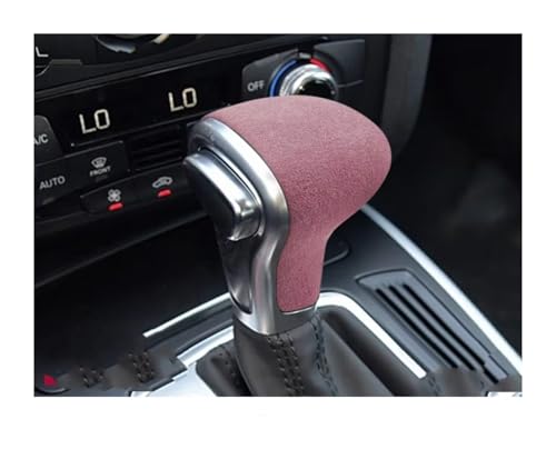 Hguvsjd Schaltknäufe Für A6L A4L Q7 Q5L A5 A7 S4 Getriebehakenabdeckung Abdeckung Fell Getriebekopf Modifikation Dekorativer Patch Auto Schaltknauf(B) von Hguvsjd